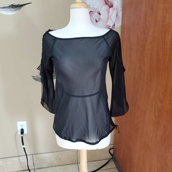 mng Tops - MNG seethrough Blouse